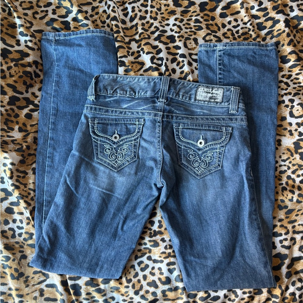 GUESS Low rise bootcut jeans